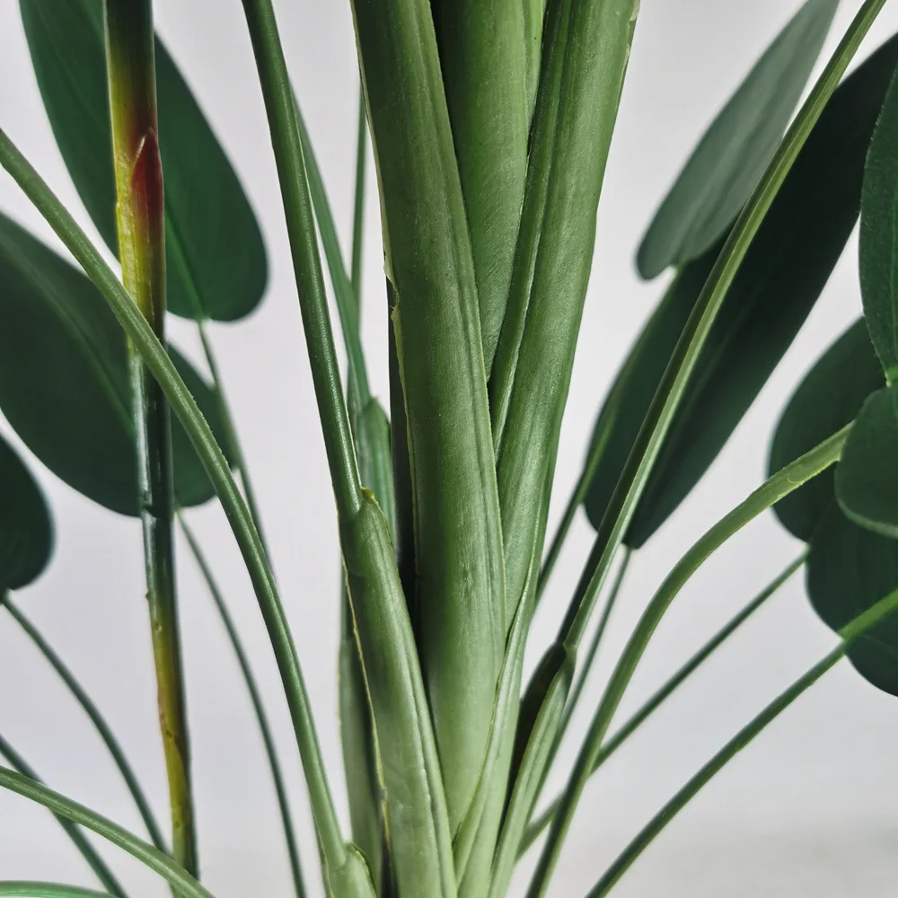 Evergreen Tree Plant Simulation Paradise Bird False Tree Potted Plant Green Indoor Artificial Buxus Topiary Plant Tree Plastic