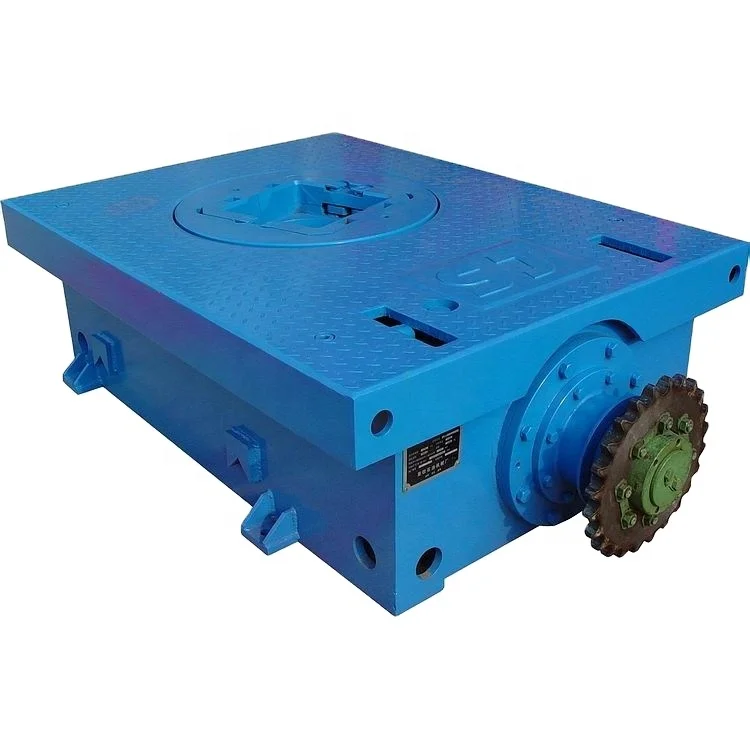Oilfield API 7K ZP 375 Rotary Table With Master Bushing For Drilling Rig
