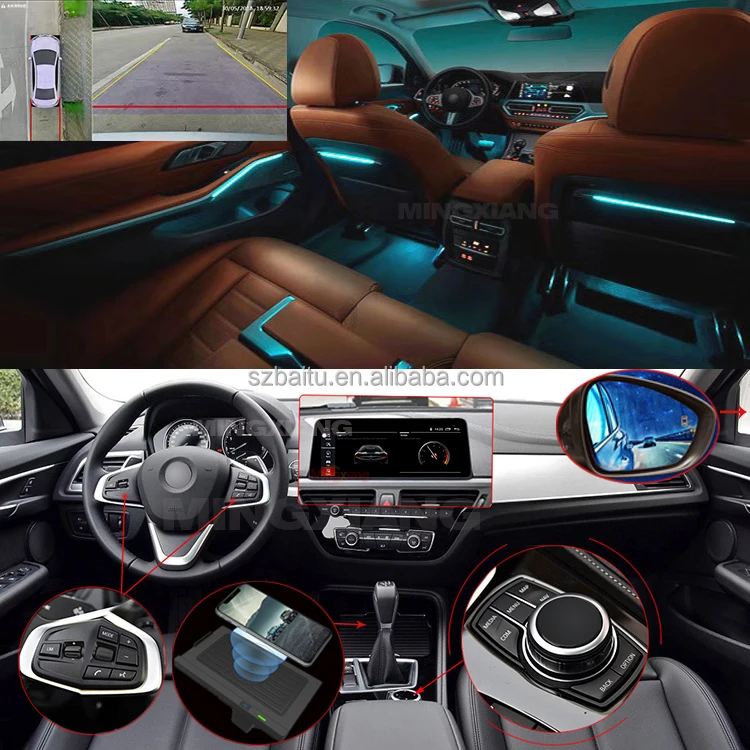 12.3 Inch Android Car Stereo Wireless Carplay Adapter Touch Screen for BMW 2 Series 2018 Android Car Stereo Touch Screen