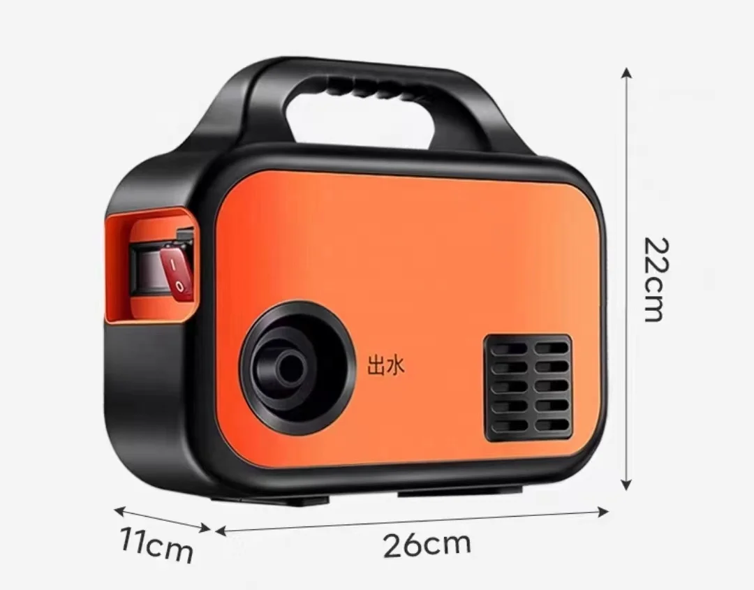 Car Electric Washing pump 21V li-battery Water Pump For Vegetables Irrigation and Car Washing