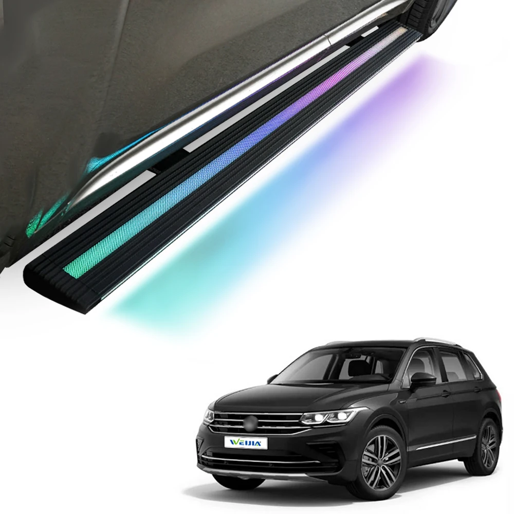 Electric Side Step For Volkswagen Tayron Amarok Touareg Multivan CARAVELLE Power Running Board Vilraon Teramont Car Auto Pedal