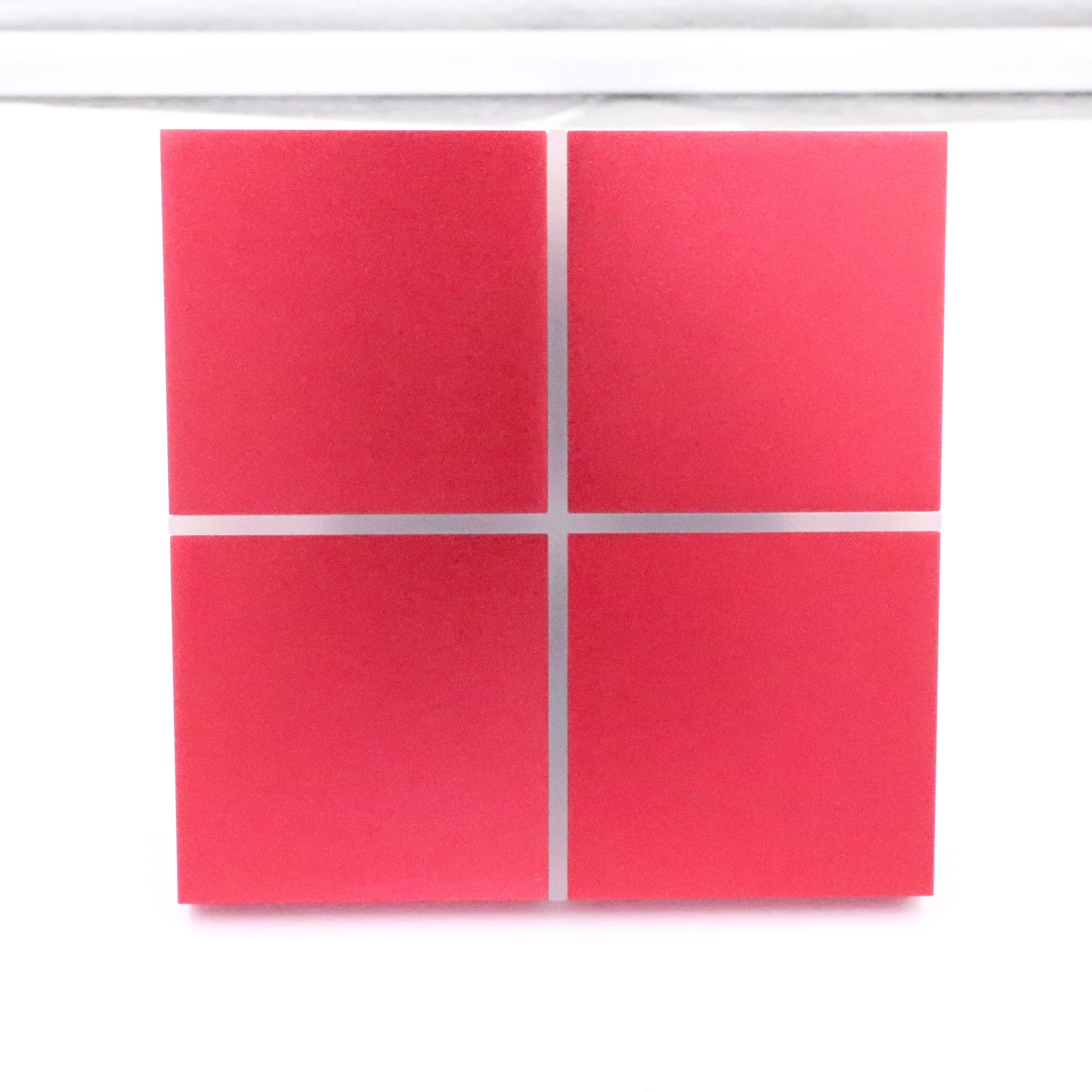 White 4gang aluminium Panel TUYA WIFI or zigbee RS485 Smart Light Power Remote Switch