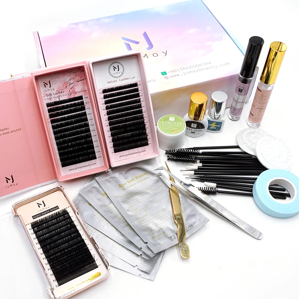 Jomay custom eyelashes lift glue tool professional lash lifting starter eyelash extension supplies kit