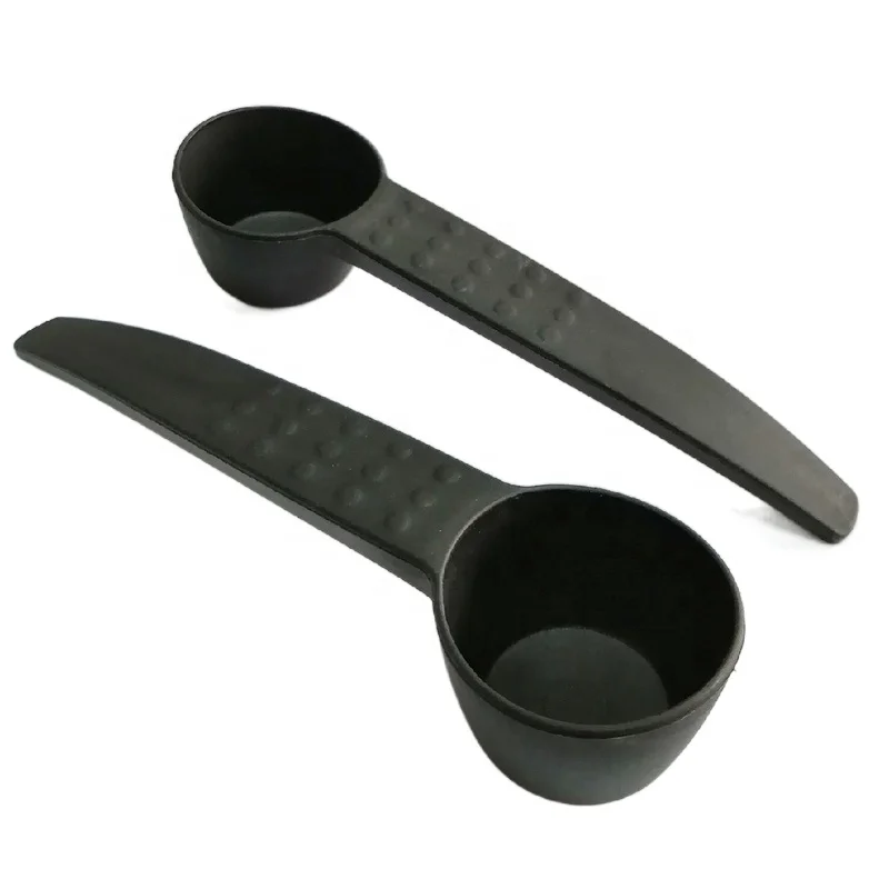 15ml black plastic measuring spoon scoop in stock