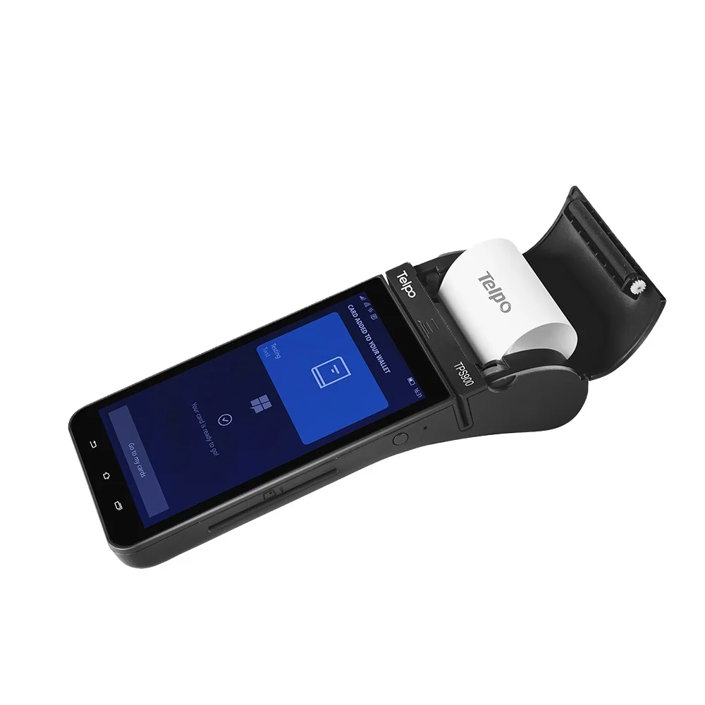 Telpo TPS900 Android pos терминал Ручной машины с принтером