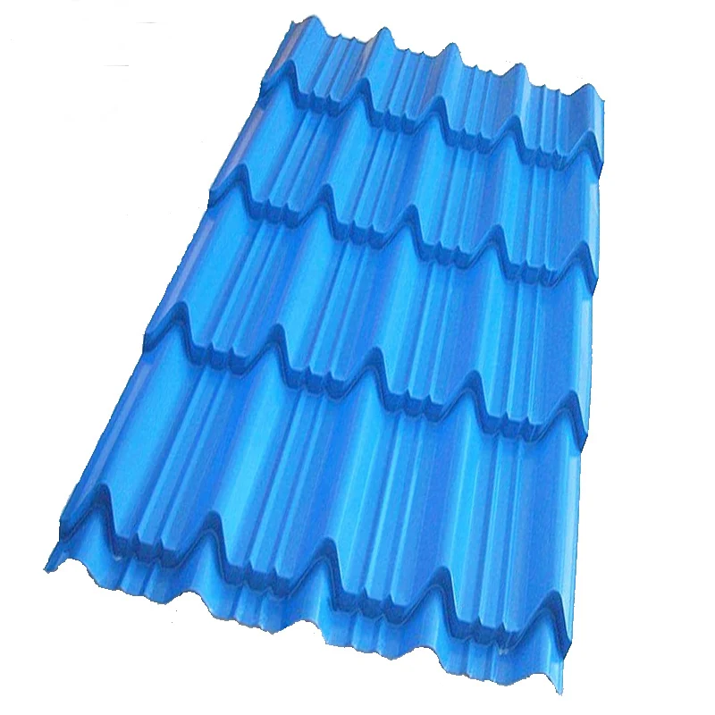 color coated corrugated ral 5001 roofing sheets corrug 14 gage zinc tiles iron metal roof prices