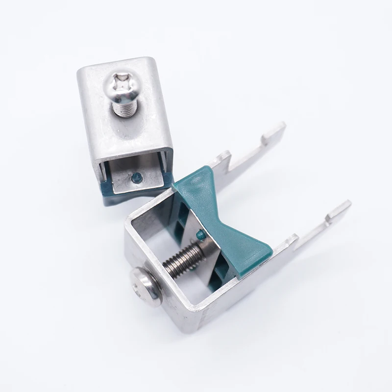 Stainless steel fiber optic cable clamp Pipe Clamp G clamp for channel steel or structural steel