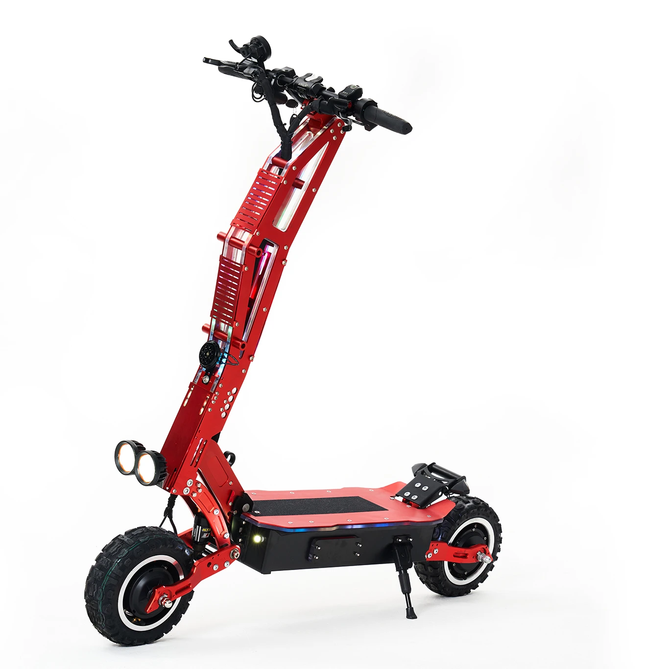 Disc Brake Two Wheel Powerful LED 10inch Off Road E Scooter Foldable Adult Electric Scooter for Sale