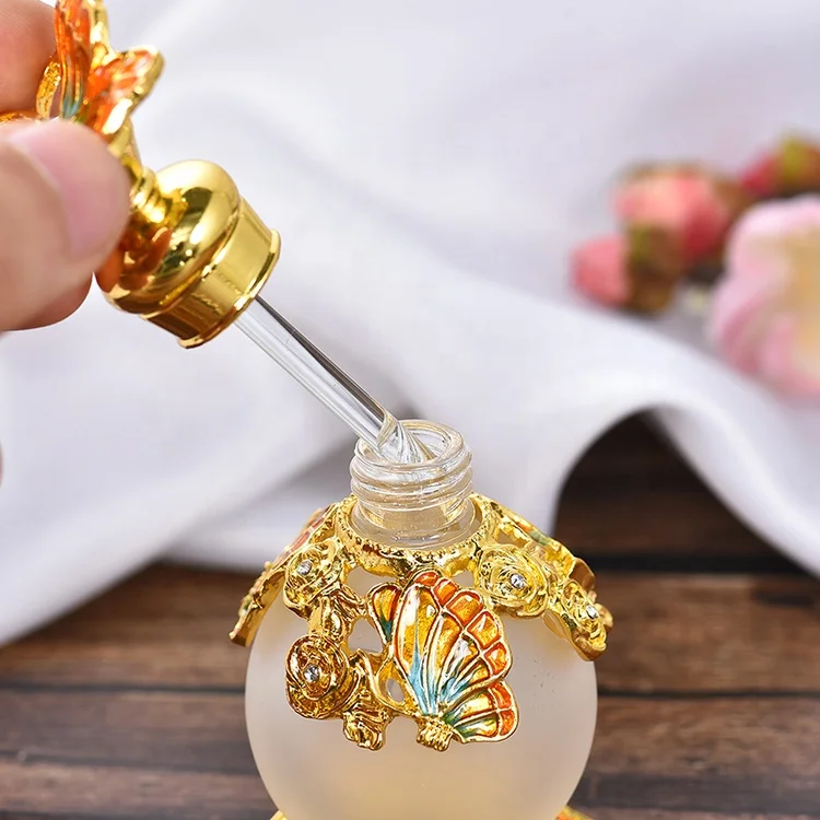 Antiqued Vintage Craft Gift Home Decoration Arabic Perfume Bottles 15ml