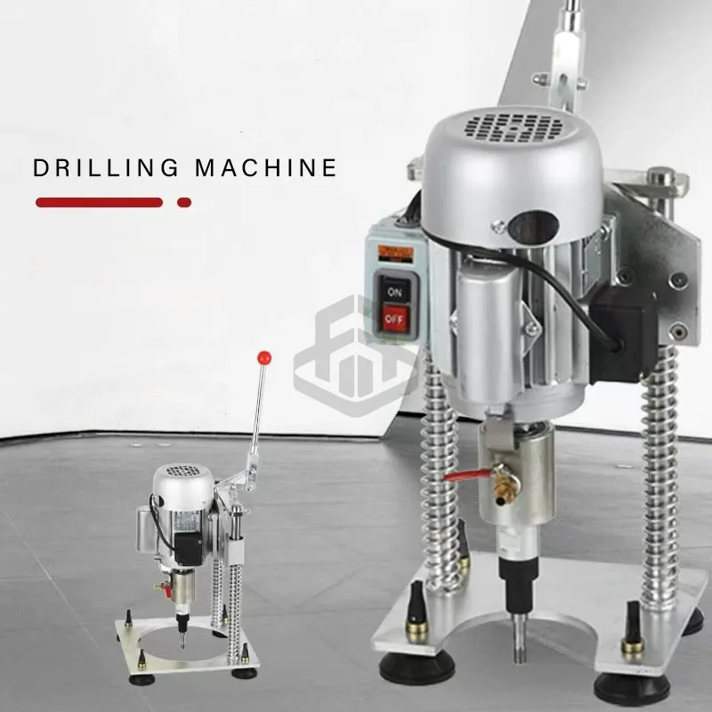 Hand Holding Portable Drilling Machine 5mm-100mm Small Manual Glass Drilling Machine For Decorative Furniture Glass Drilling
