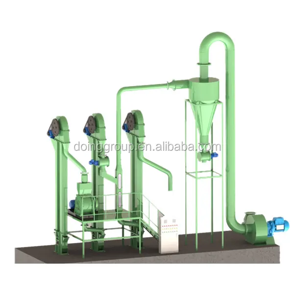 Palm kernel oil extraction machine palm kernel shell crusher palm kernel shell separator machine for Africa Indonesia