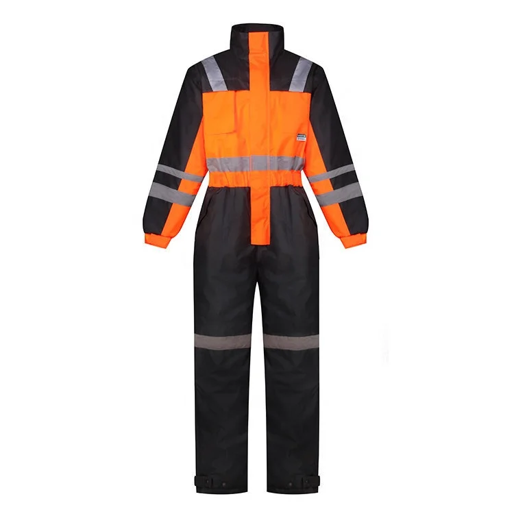 Hot Sale Men Reflective Fireproof Plus Safety Boiler Suit Coverall Fire Resistant