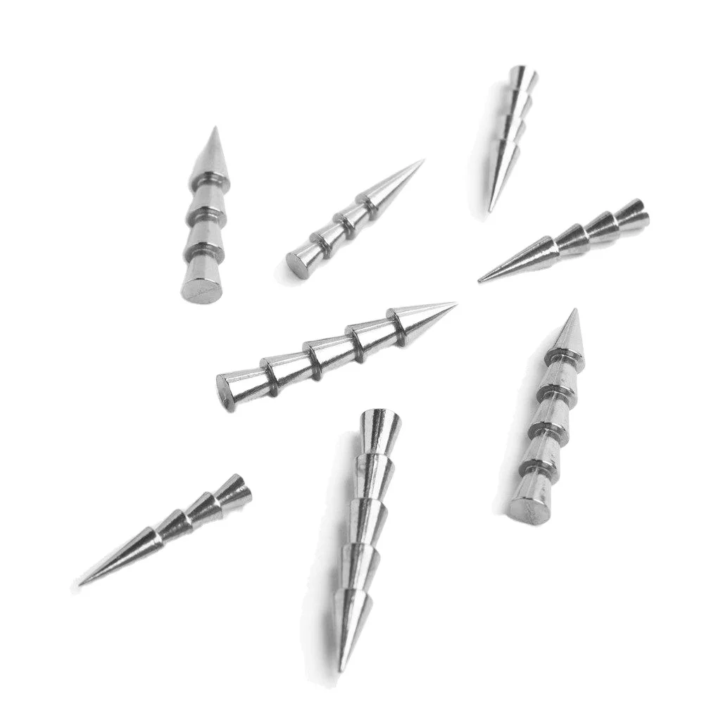 Factory Wholesale Price Tungsten Pagoda Nail Sinker Fishing Weight Tungsten Nail Sinker