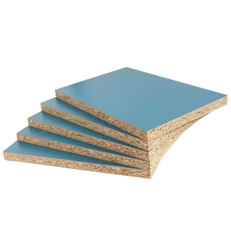 High quality E0 grade Melamine faced chipboard/partical board for furniture