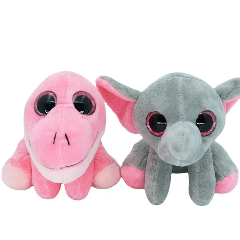 Plush Toys Big Eyes Elephant Dinosaur Animal Plush Toys