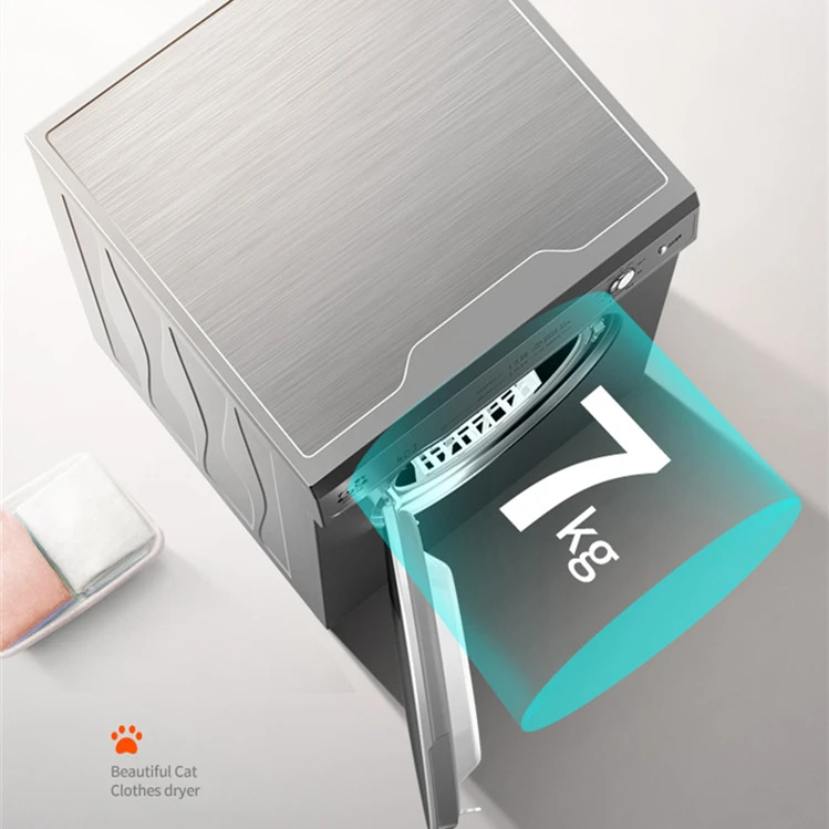 
Professional cloth dryer CE Approved Stainless Steel Electric 7kg household tumble clothes dryer machine 