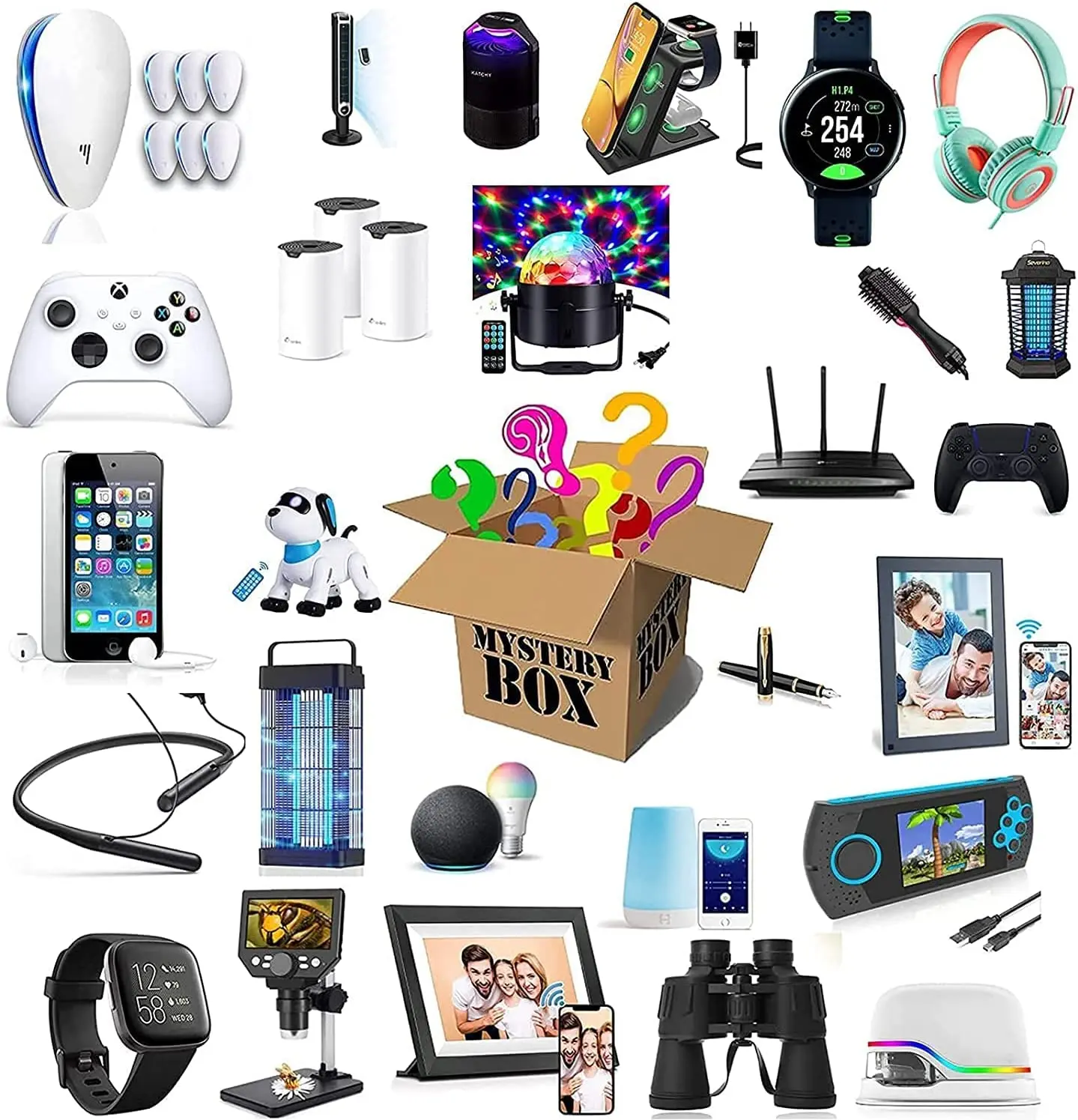 Luxury Surprise Gift Mystery Box Festival Party Lucky Blind Box have a chance to open Refrigerator Air Conditioner Electric car