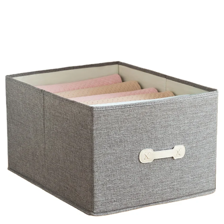 Storage Box Wardrobe Fabric Household Clothes Sorting Box Clothing Drawer Storage Basket Artifact Clothes Cabinet Box