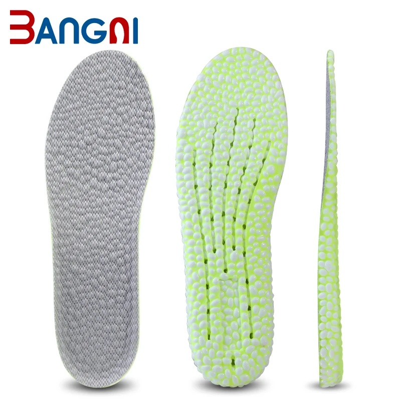 China Manufacturer ETPU Air Thick Insole Support Walking Running Tennis Insoles for Man Woman
