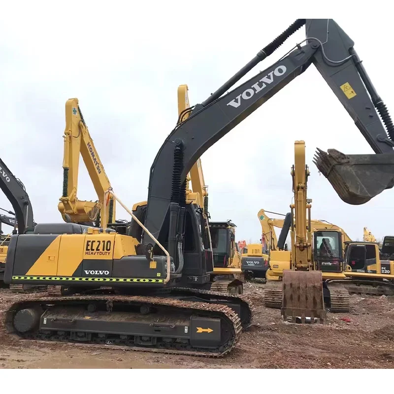 Распродажа Flash в наличии 21t Haier распродажа Sweden Volvo Ec210 Подержанные экскаваторы для горячей продажи