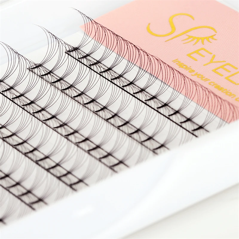 Private Label Wholesale Premium Natural Bulk Tech Products Enigma Professional 3D Short Fluffy Short Stem Lashes Eyelashes