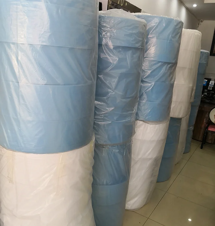 Пользовательские хорошего качества аэродинамическим способом из расплава нетканые Роллс ткань Спанбонд нетканый материал