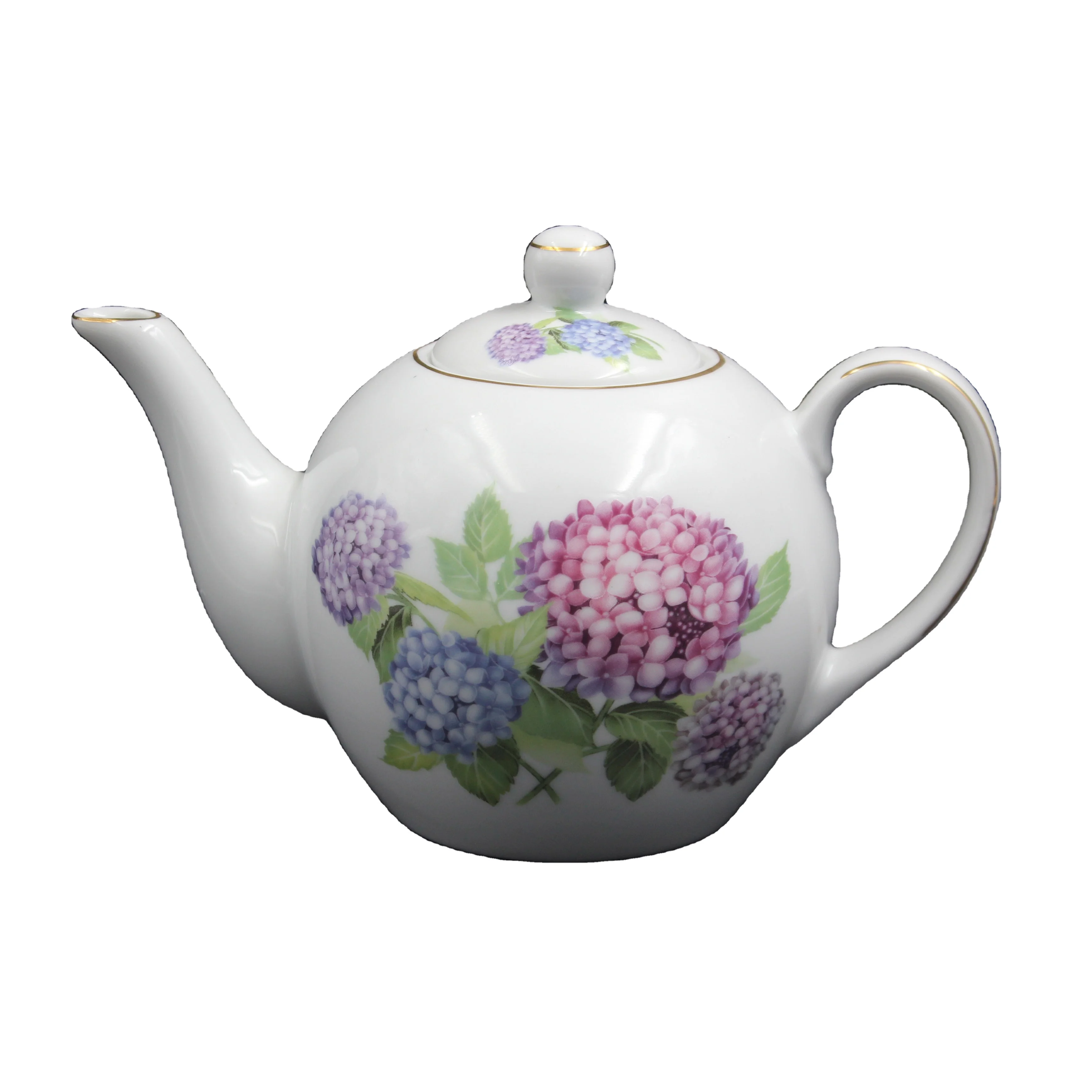 
600cc 700cc 800cc 1000cc 1200cc 1500cc round shape ball porcelain tea coffee pot 
