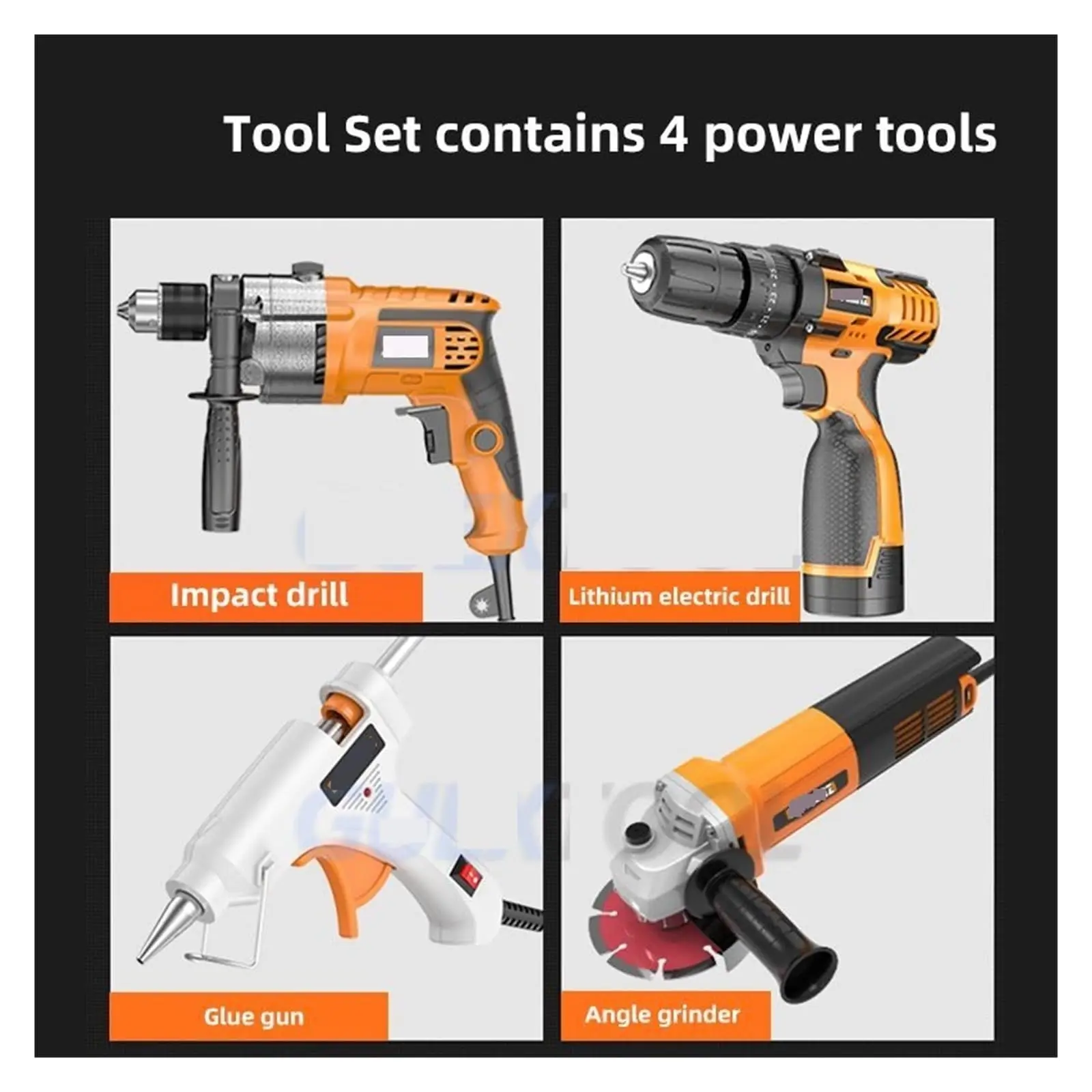 Dedicated for Electricians Waterproof Plastic Multi-Function Home Hardware Tool Kit