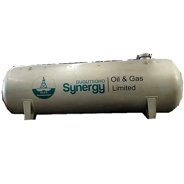 50000 Liters Propane Gas Storage Tank for LPG Station Plant 25 Tons LPG Bullet Storage Tank price