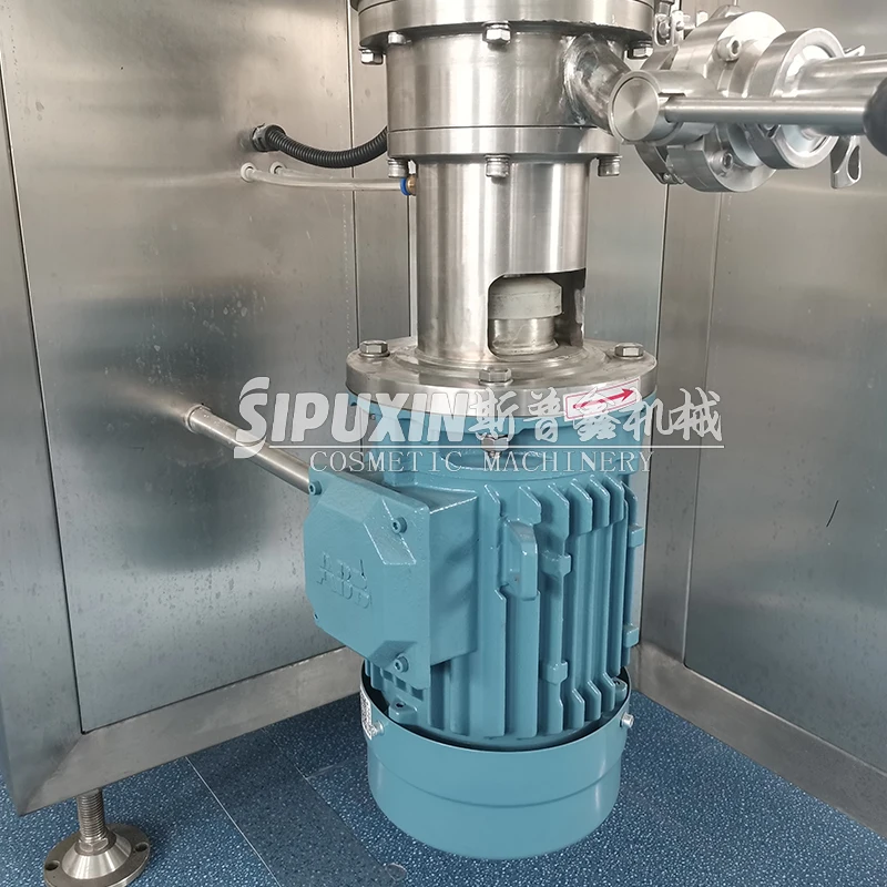SPX Factory Price 5L Laboratory Vacuum Emulsifier Homogenizer Emulsifying Machine