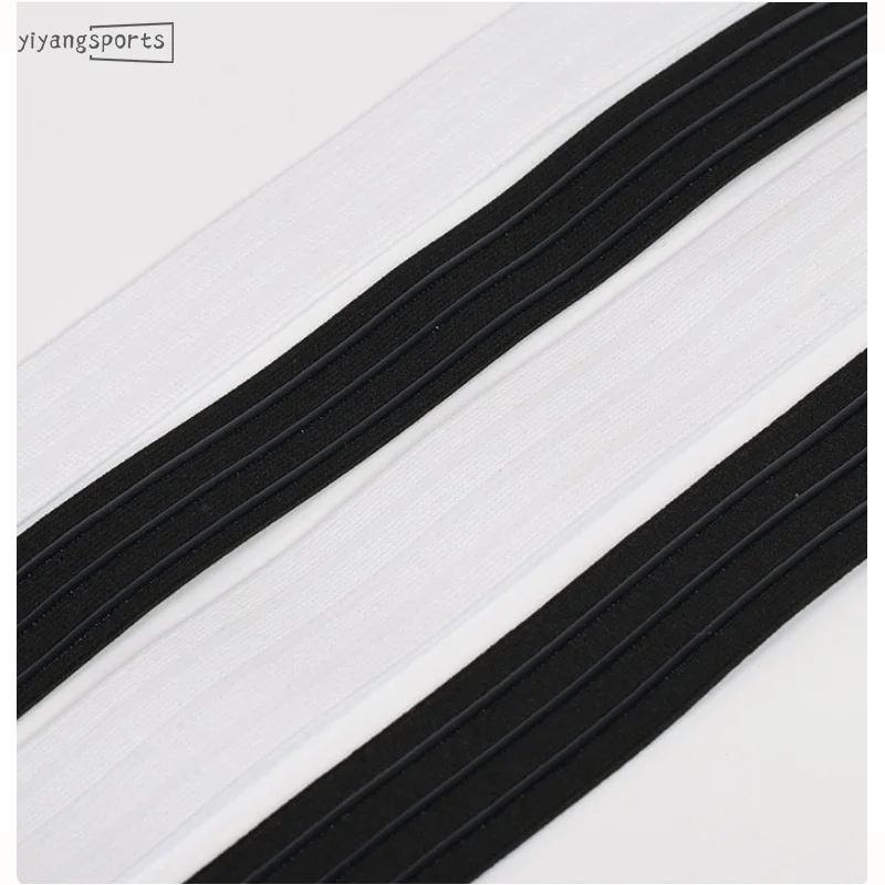 High stretch 3 Straight Line Straps Belt Waistband Silicone Gripper anti-slip tape ribbon rubber bands for clothing