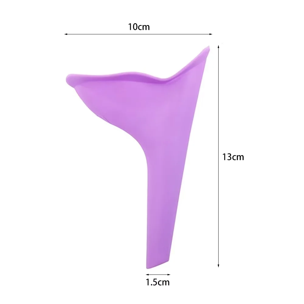 2024 FE Soft PTR Female Pissing Urinal Outdoor Travel Stand-Up Pee Toilet Urinals with Sensor Feature for Women