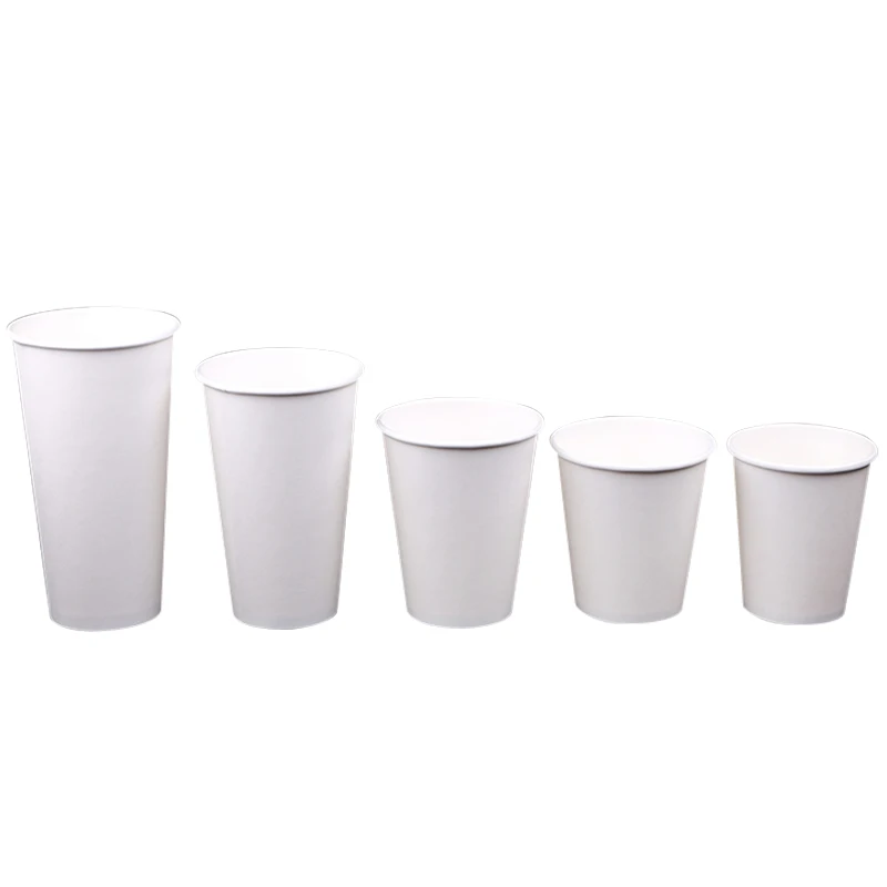 Eco Friendly Disposable Custom 12oz Double Wall Layer Hot Drinking  Tea Coffee White Paper Cups
