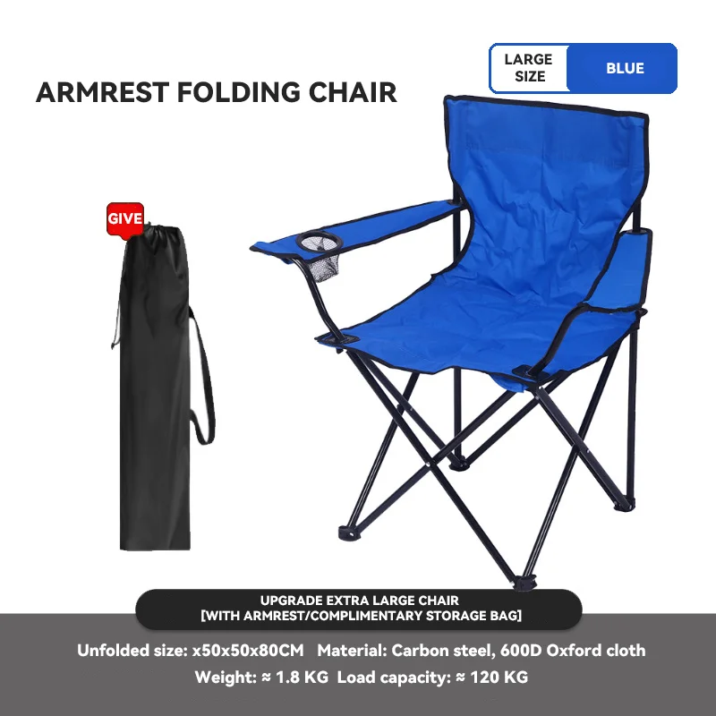 Custom Logo Printed Design Portable Backpack Outdoor Beach Fishing Hiking Chair Folding Foldable Camping Chair With Storage Bag