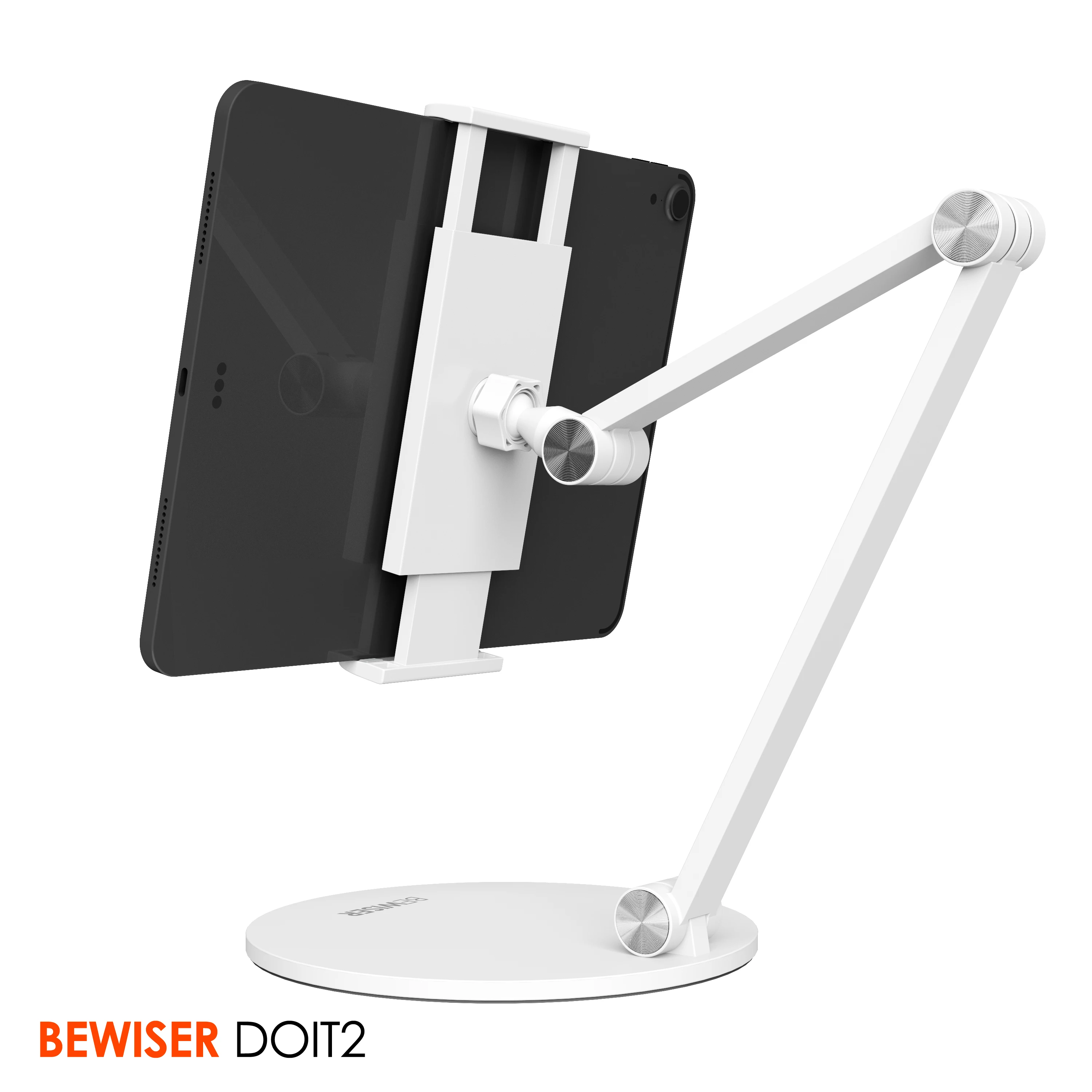 Foldable tablet mobile phone desktop phone stand Tablet flexible arm stand (BEWISER DOIT2)
