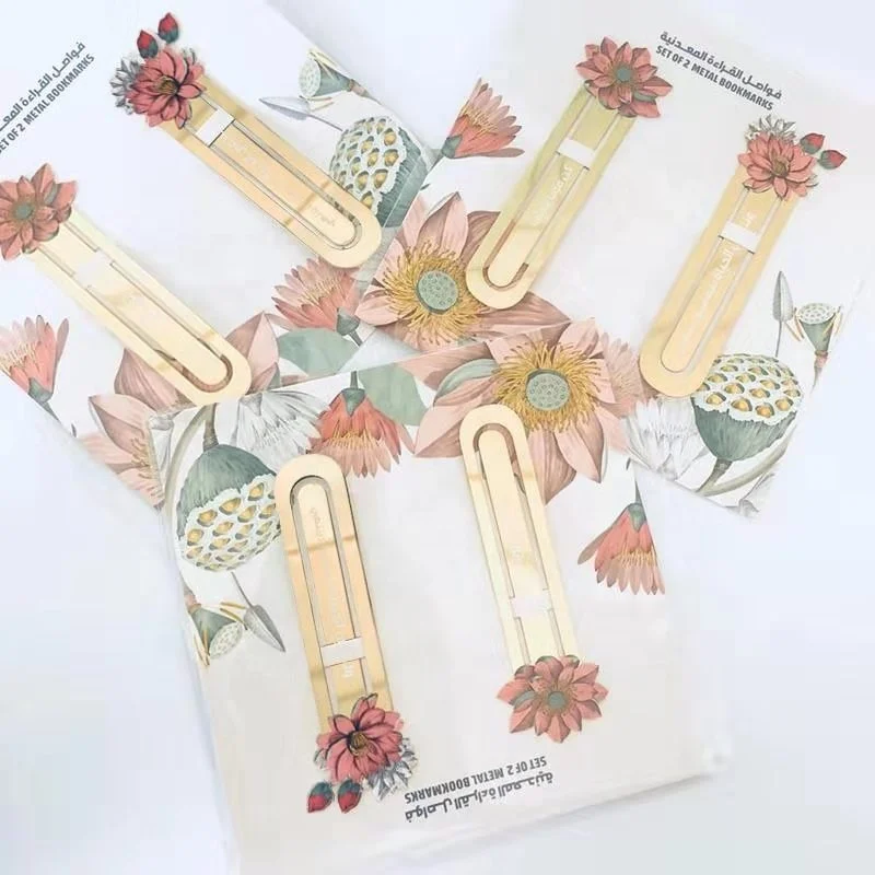 metal zincy alloy unique enamel bookmark