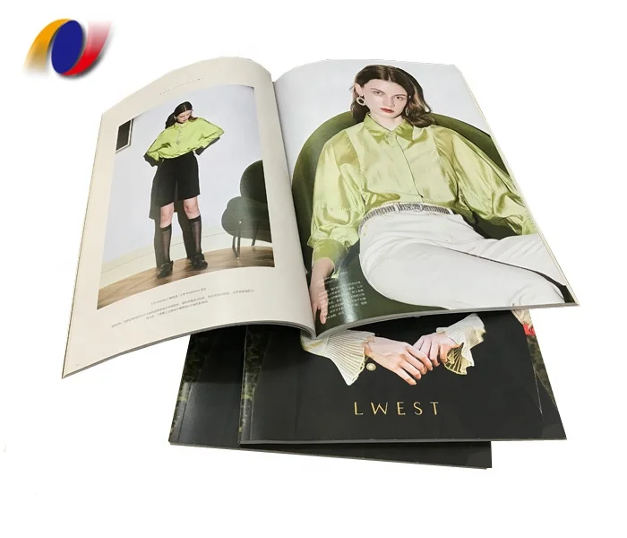 Best Quality A4 magazine Printing with perfect binding play toy magazine book printing