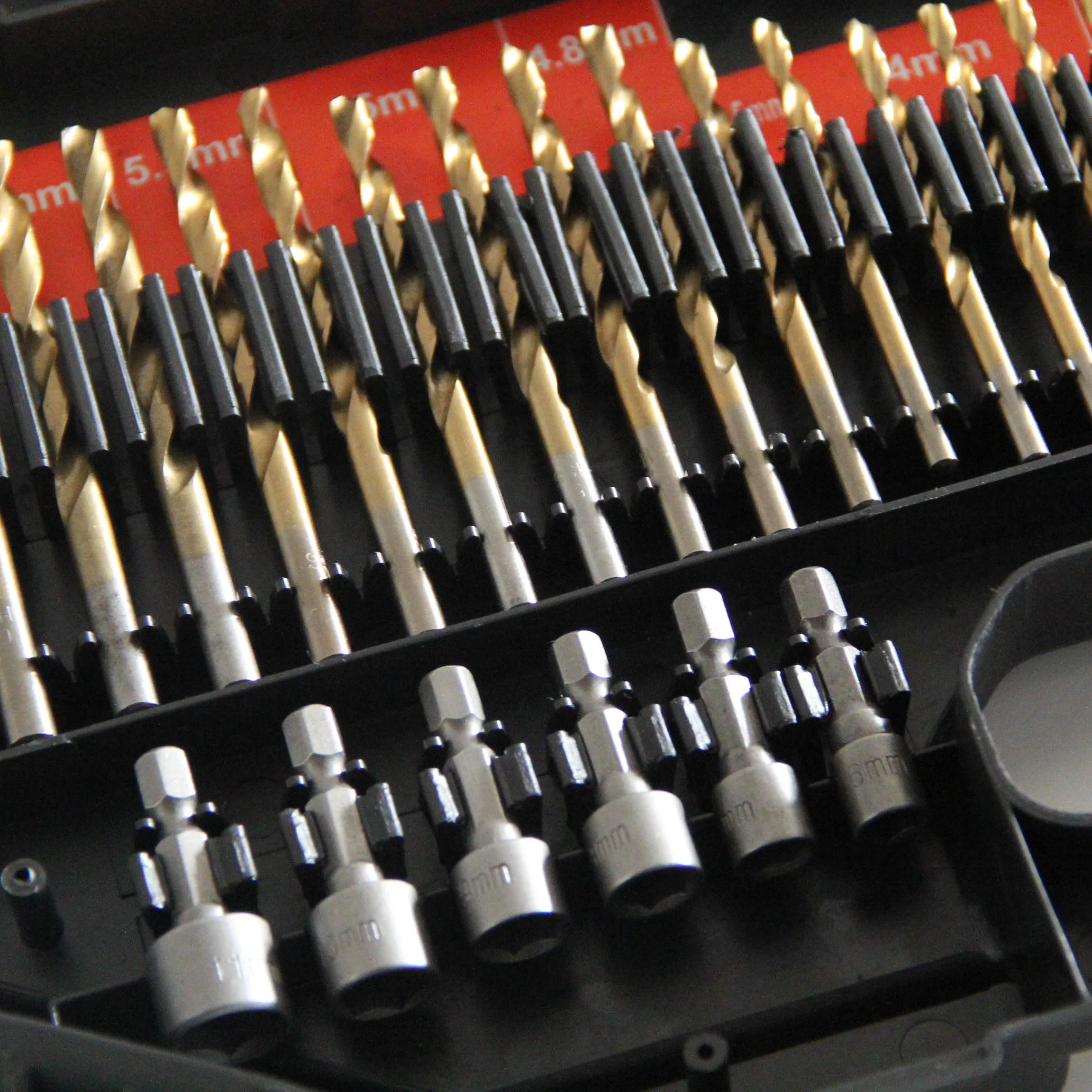 Behappy Hot Sale HSS Drill Bits Set for Wood Metal Concrete Use 246PCS