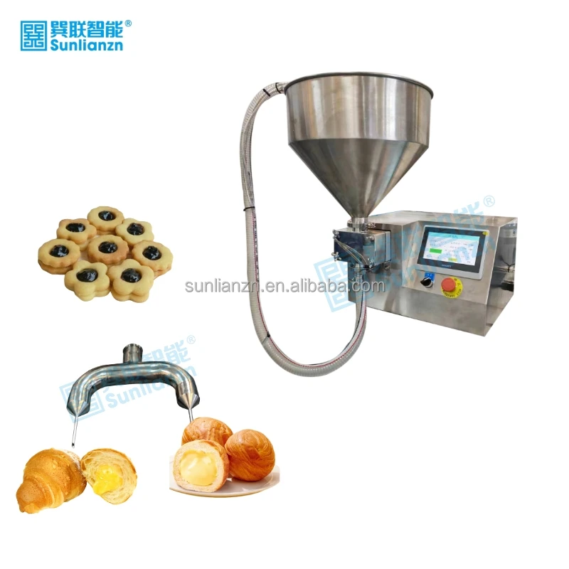 Small Premium  Tiramisu Cake Filling  Machine Croissant Bread Cream Chocolate Injecting Machine Hand Use