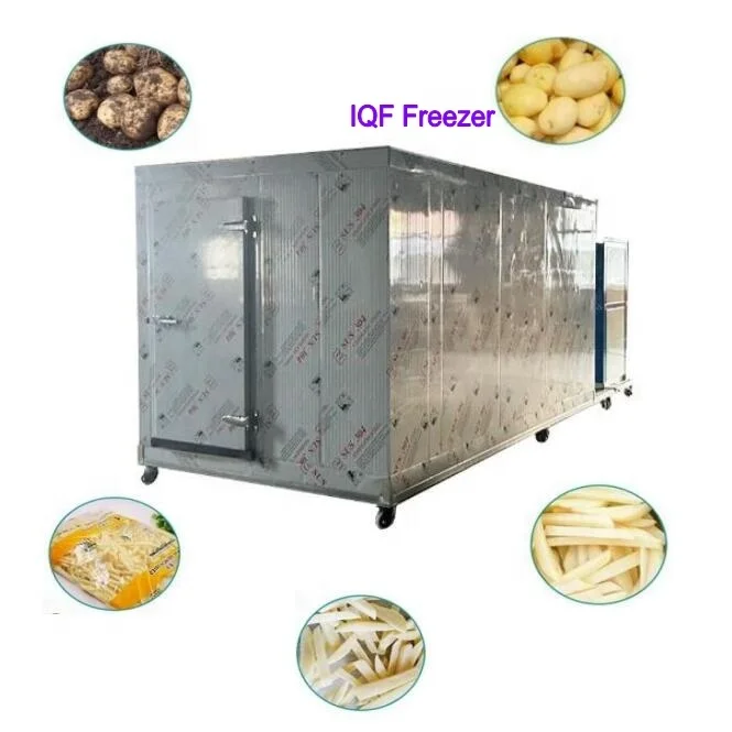 100kg 200kg Professional Small Scale Semi-automatic Frozen French Fried Potatoes Production Line for Small Business Turkey Plant