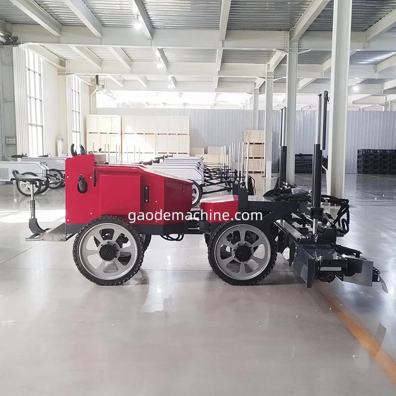 GD100-4L China Supply Hot Sale Concrete Laser Screed Self Leveling Vibrating Machine For Road Construction