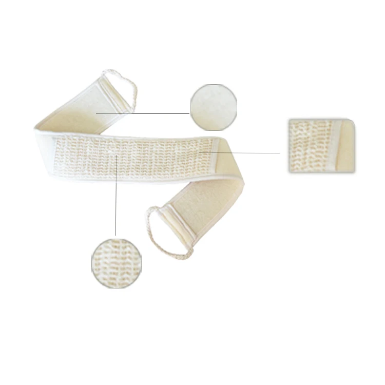 Hot Eco Friendly Healthy Massage Tower Soft Long Cleaning Body Scrubber Exfoliating Loofah Back Belt
