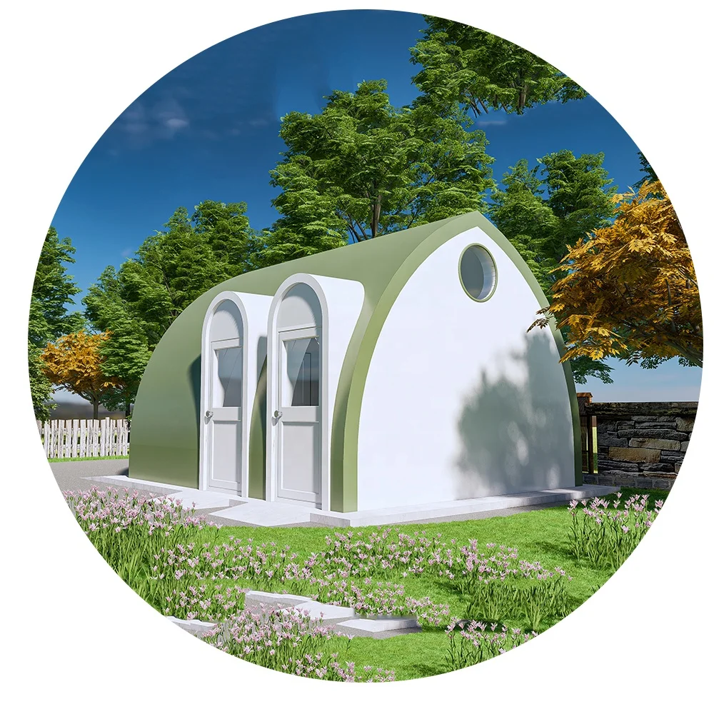 Ticket office small house Temporary resort building Simple assembly room