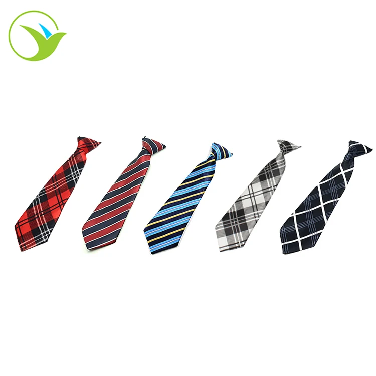 
Low MOQ Student Tie Support Custom Design Child School Necktie With Your Logo 