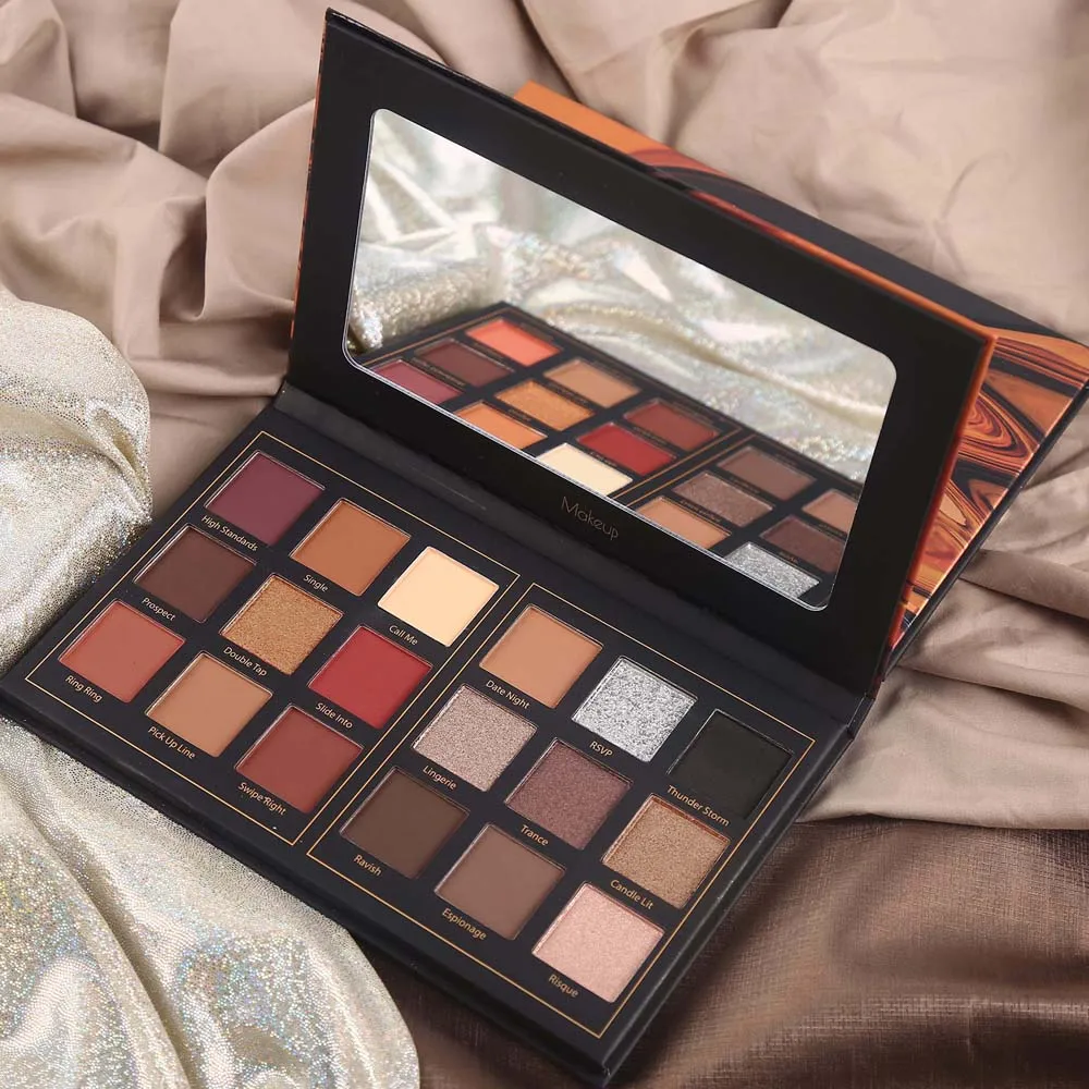 Your Own Design Eye Shadow Shaped Custom Makeup Eyeshadow Palette