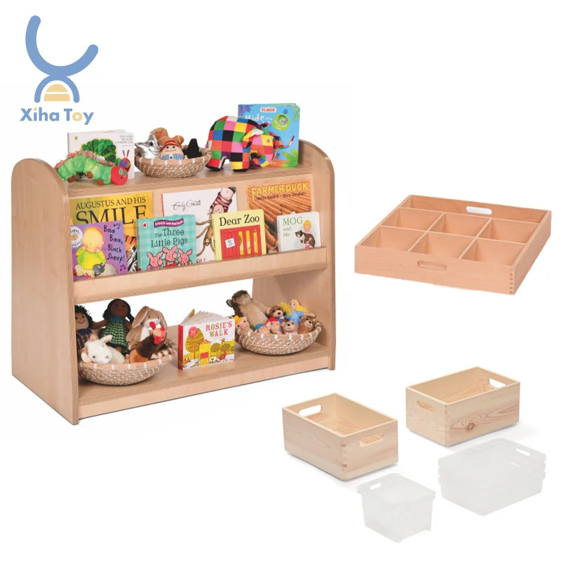Деревянная коробка для хранения игрушек