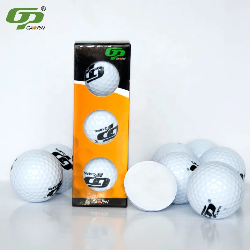Top Quality Durable 2 Piece Golf Balls Free Sample Long Distance Golf Practice Ball Custom Logo Golf Range Balls