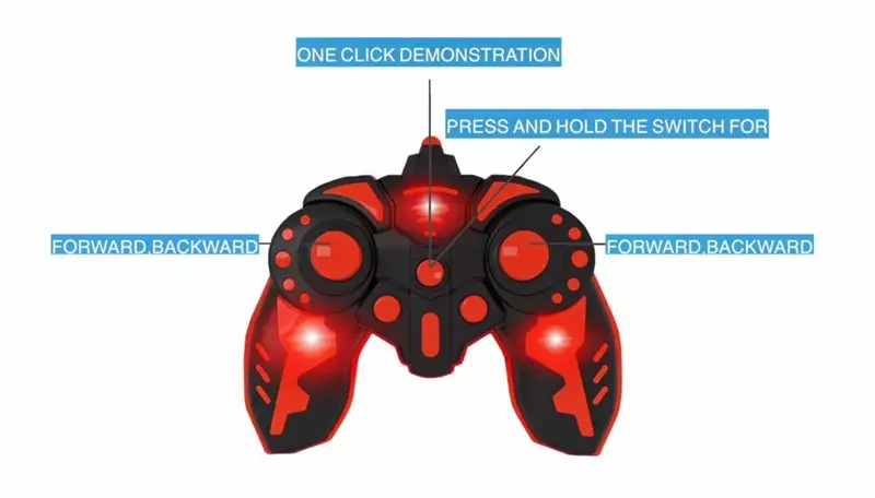 Hot Sale 3WD Double Side Stunt One Key Transform Vehicle Monster Rock Crawler Car