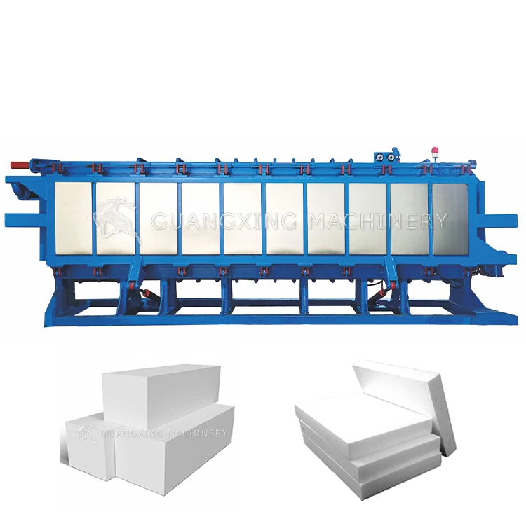 full-automatic polystyrene building block making machine EPS  foam block machine for manufacturing plant