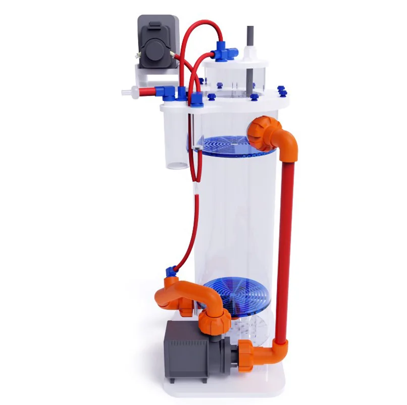 AE CR81S Marine Aquarium Calcium Reactor With Peristati Peristaltic Pump And 24KG Sand Is Suitable For 2000L  Fish Tank